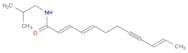 2,4,10-Dodecatrien-8-ynamide, N-(2-methylpropyl)-, (2E,4E,10E)-