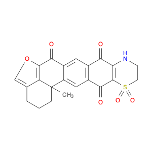 1H,6H-Furo[4',3',2':8,9]phenanthro[2,3-g][1,4]benzothiazine-6,8,13(9H,14bH)-trione, 2,3,10,11-tetr…