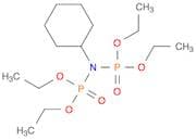 Imidodiphosphoric acid, cyclohexyl-, tetraethyl ester (9CI)
