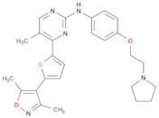 4-(5-(3,5-Dimethylisoxazol-4-yl)thiophen-2-yl)-5-methyl-N-(4-(2-(pyrrolidin-1-yl)ethoxy)phenyl)pyr…