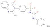 Benzenesulfonamide, 4-(2-methyl-4-oxo-3(4H)-quinazolinyl)-N-[[(4-methylphenyl)amino]carbonyl]-