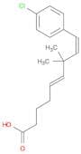 5,8-Nonadienoic acid, 9-(4-chlorophenyl)-7,7-dimethyl-, (E,Z)- (9CI)