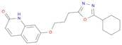 2(1H)-Quinolinone, 7-[3-(5-cyclohexyl-1,3,4-oxadiazol-2-yl)propoxy]-