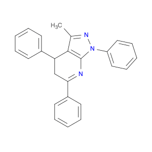 1H-Pyrazolo[3,4-b]pyridine, 4,5-dihydro-3-methyl-1,4,6-triphenyl-