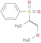 Benzene, [(2-methoxy-1-methylethenyl)sulfonyl]-