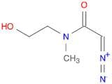 Acetamide, 2-diazo-N-(2-hydroxyethyl)-N-methyl-