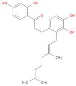 1-Propanone, 1-(2,4-dihydroxyphenyl)-3-[2-[(2E)-3,7-dimethyl-2,6-octadien-1-yl]-3,4-dihydroxypheny…