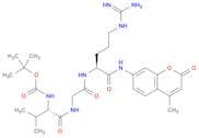 L-Argininamide, N-[(1,1-dimethylethoxy)carbonyl]-L-valylglycyl-N-(4-methyl-2-oxo-2H-1-benzopyran-7…