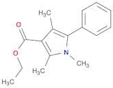 1H-Pyrrole-3-carboxylic acid, 1,2,4-trimethyl-5-phenyl-, ethyl ester