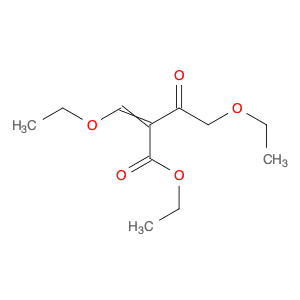 Butanoic acid, 4-ethoxy-2-(ethoxymethylene)-3-oxo-, ethyl ester