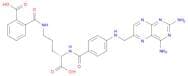 Benzoic acid,2-[[[(4S)-4-carboxy-4-[[4-[[(2,4-diamino-6-pteridinyl)methyl]amino]benzoyl]amino]buty…