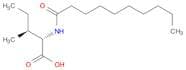 L-Isoleucine, N-(1-oxodecyl)-