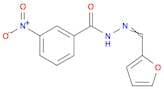 Benzoic acid, 3-nitro-, 2-(2-furanylmethylene)hydrazide