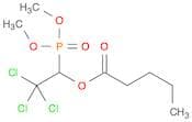 Pentanoic acid, 2,2,2-trichloro-1-(dimethoxyphosphinyl)ethyl ester