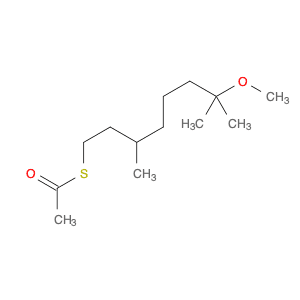Ethanethioic acid, S-(7-methoxy-3,7-dimethyloctyl) ester