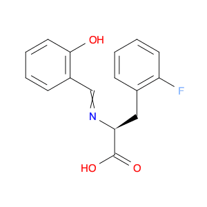 Phenylalanine, 2-fluoro-N-[(2-hydroxyphenyl)methylene]-