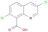 8-Quinolinecarboxylic acid, 3,7-dichloro-