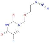 2,4(1H,3H)-Pyrimidinedione, 1-[(2-azidoethoxy)methyl]-5-fluoro-