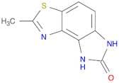 7H-Imidazo[4,5-e]benzothiazol-7-one, 6,8-dihydro-2-methyl-