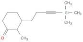Cyclohexanone, 2-methyl-3-[4-(trimethylsilyl)-3-butyn-1-yl]-
