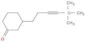 Cyclohexanone, 3-[4-(trimethylsilyl)-3-butyn-1-yl]-