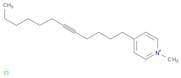Pyridinium, 4-(5-dodecyn-1-yl)-1-methyl-, chloride (1:1)