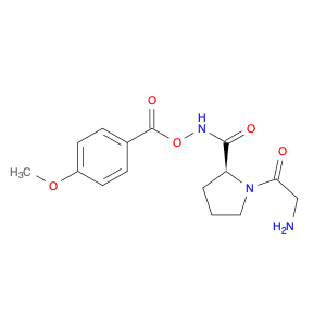 L-Prolinamide, glycyl-N-[(4-methoxybenzoyl)oxy]- (9CI)