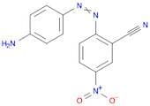 Benzonitrile, 2-[2-(4-aminophenyl)diazenyl]-5-nitro-