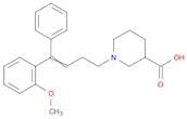 3-Piperidinecarboxylic acid, 1-[4-(2-methoxyphenyl)-4-phenyl-3-buten-1-yl]-