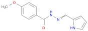 Benzoic acid, 4-methoxy-, 2-(1H-pyrrol-2-ylmethylene)hydrazide