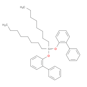 Stannane, bis([1,1'-biphenyl]-2-yloxy)dioctyl-
