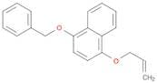 Naphthalene, 1-(phenylmethoxy)-4-(2-propen-1-yloxy)-