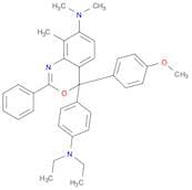 4H-3,1-Benzoxazin-7-amine, 4-[4-(diethylamino)phenyl]-4-(4-methoxyphenyl)-N,N,8-trimethyl-2-phenyl-