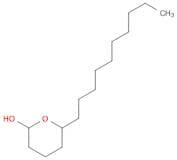 2H-Pyran-2-ol, 6-decyltetrahydro-