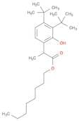 Propanoic acid, [bis(1,1-dimethylethyl)hydroxyphenyl]-, octyl ester (9CI)