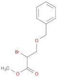 Propanoic acid, 2-bromo-3-(phenylmethoxy)-, methyl ester