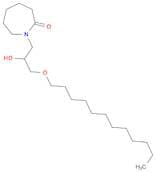 2H-Azepin-2-one, 1-[3-(dodecyloxy)-2-hydroxypropyl]hexahydro-