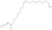 9-Octadecenoyl isocyanate, (Z)- (9CI)