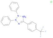 2H-Tetrazolium, 2,3-diphenyl-5-[4-(trifluoromethyl)phenyl]-, chloride (1:1)