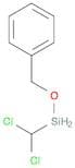 Benzene, [[(dichloromethylsilyl)oxy]methyl]-