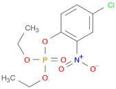 Phosphoric acid, 4-chloro-2-nitrophenyl diethyl ester