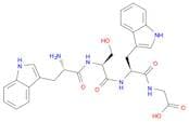 Glycine, N-[N-(N-L-tryptophyl-L-seryl)-L-tryptophyl]- (9CI)