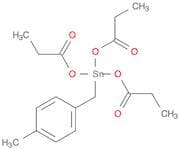 Stannane, [(4-methylphenyl)methyl]tris(1-oxopropoxy)- (9CI)