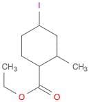 Cyclohexanecarboxylic acid, 4-iodo-2-methyl-, ethyl ester