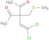 2,4-Pentanedione, 3-(2,2-dichloroethenyl)-3-[(methylthio)methyl]-