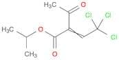 2-Butenoic acid, 2-acetyl-4,4,4-trichloro-, 1-methylethyl ester