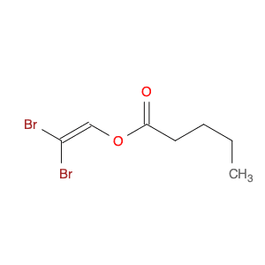 Pentanoic acid, 2,2-dibromoethenyl ester