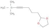 1,3-Dioxolane, 2-[5-(trimethylsilyl)-4-pentyn-1-yl]-
