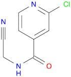 4-Pyridinecarboxamide, 2-chloro-N-(cyanomethyl)-