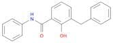 Benzamide, 2-hydroxy-N-phenyl-3-(phenylmethyl)-